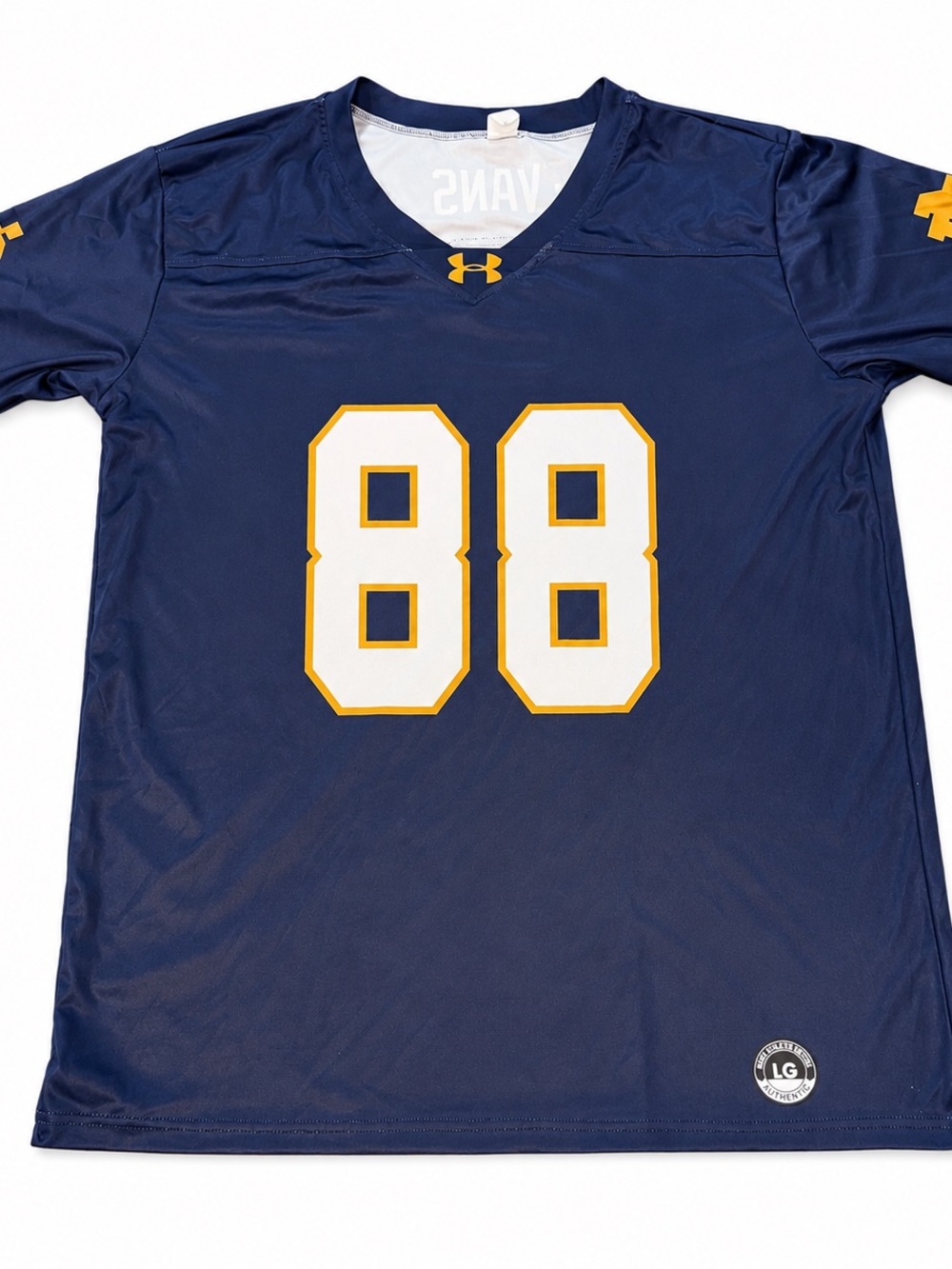 University of Notre Dame Football Jersey #88 Evans Adult XL